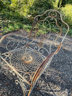 Vintage Wrought Iron Outdoor Patio Furniture