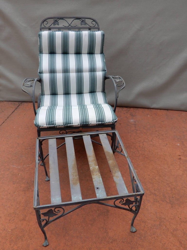 Salterini Vintage Two-Piece Chaise Lounge Mt Vernon ...