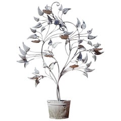 Salterini Vintage Wrought Iron Tree for Flower Pots