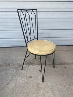 Salterini / Woodard Wrought Iron Dining Chairs /Modernist Antarenni Industries