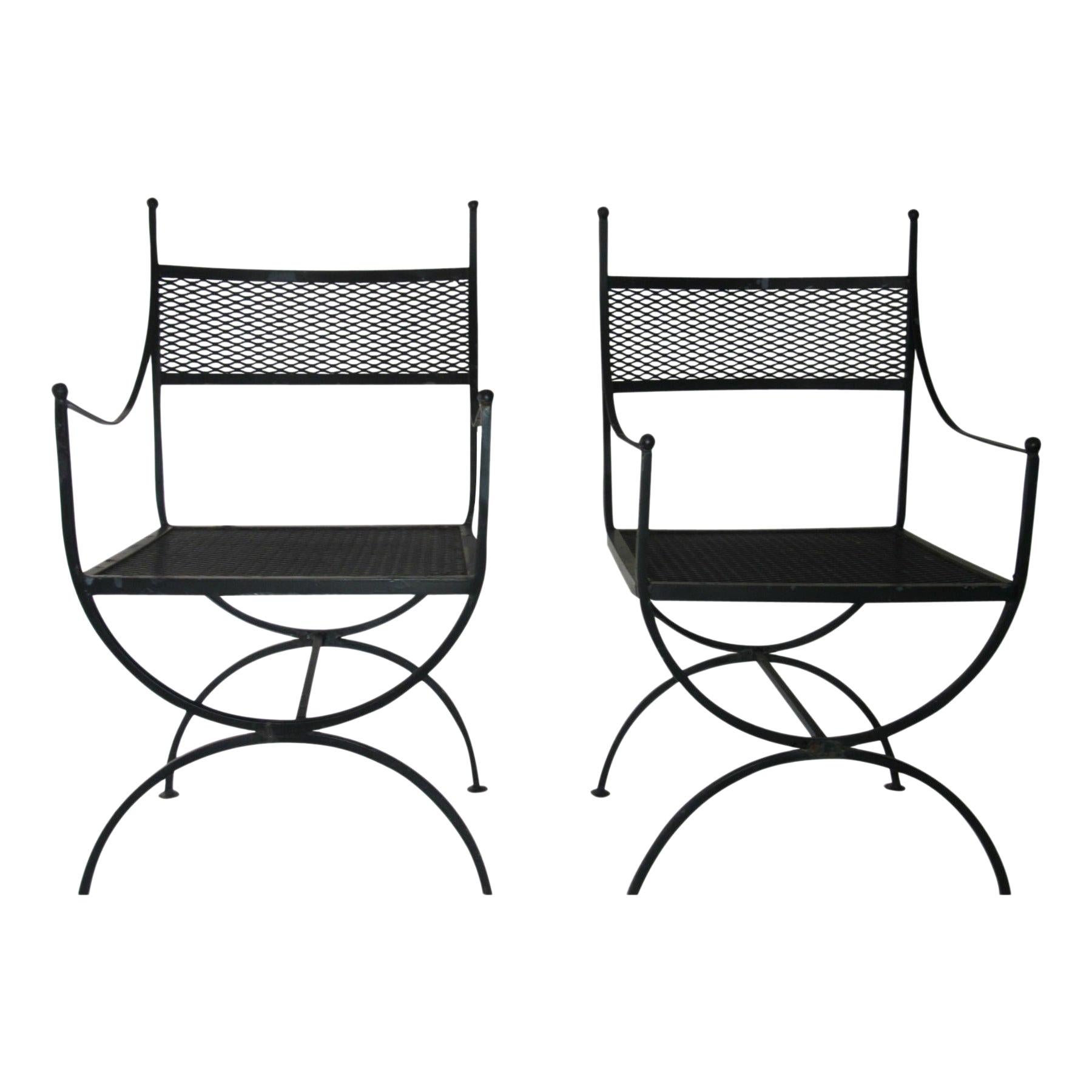 Salterini Wrought Iron Chairs
