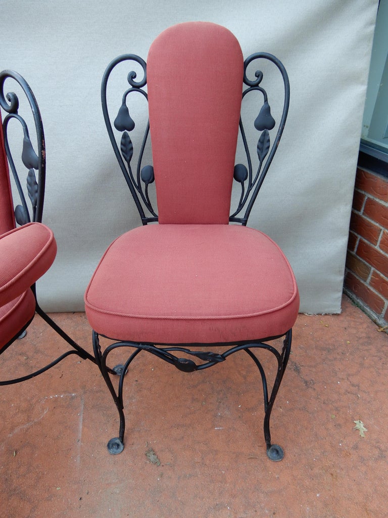 Salterini Wrought Iron Indoor Dining Set 7 Pieces For Sale ... (768 x 1024 Pixel)