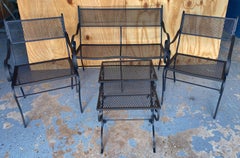 Salterni Wrought iron 5-piece Patio Set