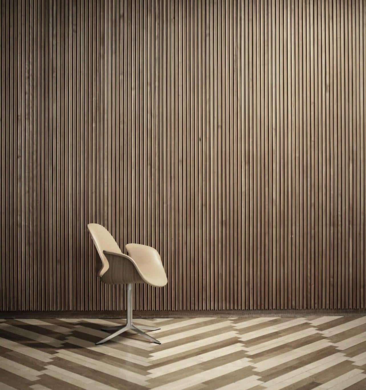 Salto and Sigsgaard Council Chair Walnut, Upholstery: Sand For One Collection For Sale 8