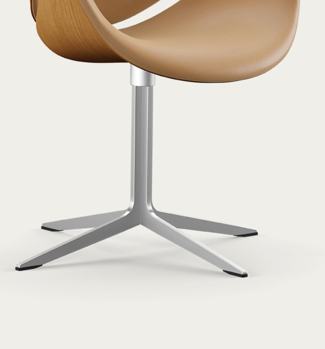 Salto and Sigsgaard Council Chair Wood: Oak, Upholstery: Sand For One Collection For Sale 3