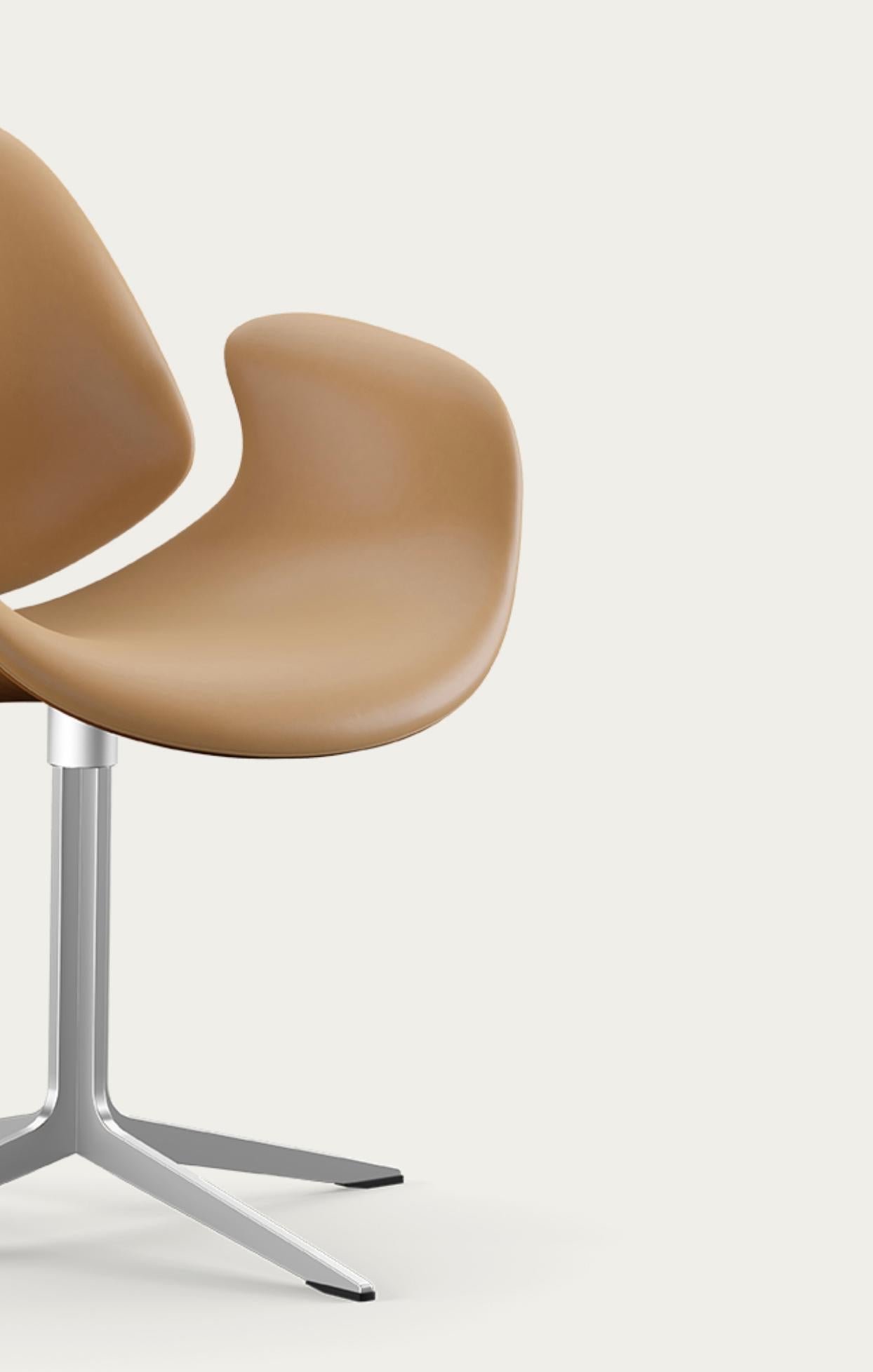 Salto and Sigsgaard Council Chair Wood: Oak, Upholstery: Sand For One Collection For Sale 5
