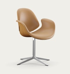 Salto and Sigsgaard Council Chair Wood: Oak, Upholstery: Sand For One Collection