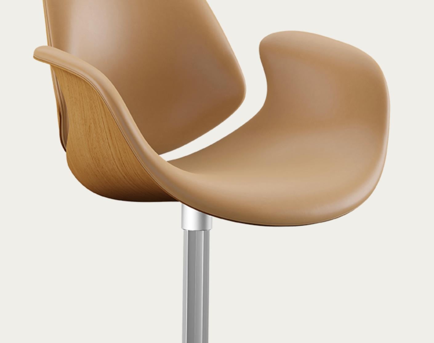 Salto and Sigsgaard Council Chair Wood: Oak, Upholstery: Sand For One Collection For Sale 2