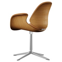 Silla de Consejo Salto y Sigsgaard Madera:Roble Tapizado: Colección Cognac For One