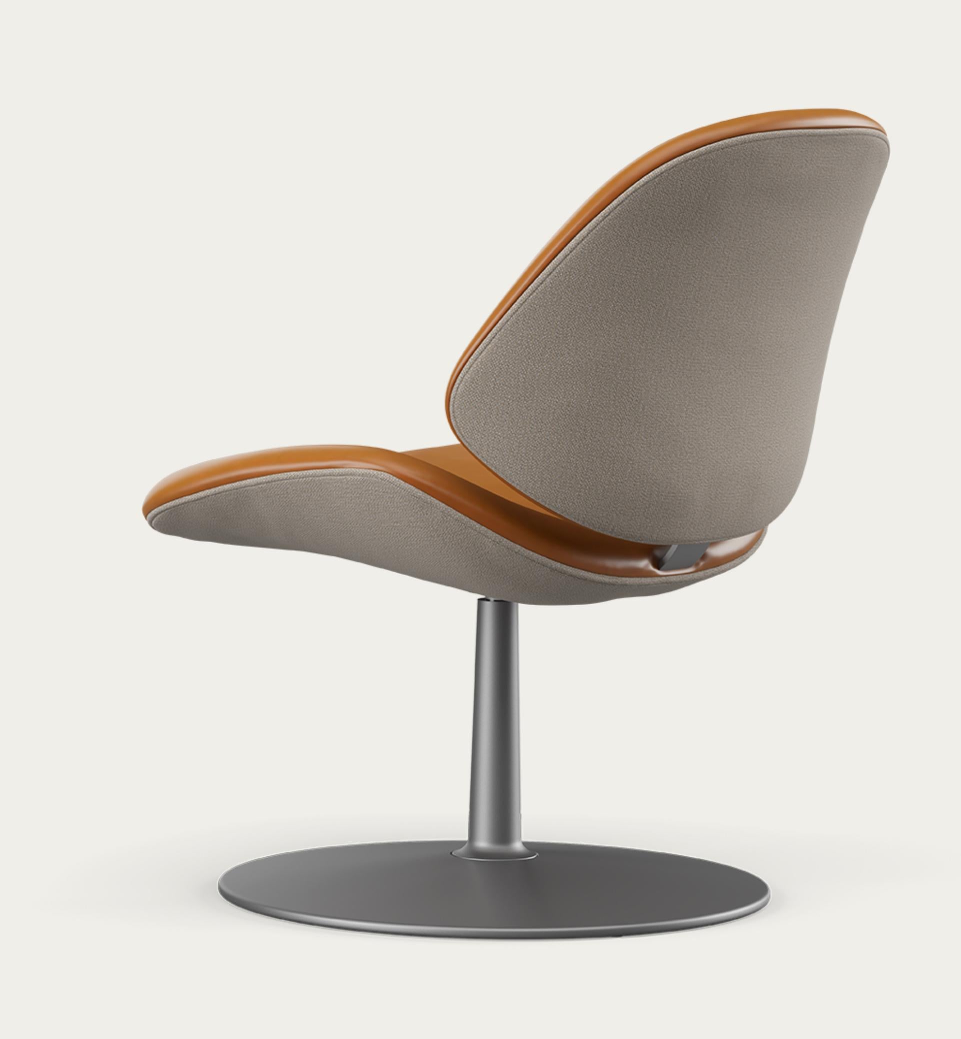 Mid-Century Modern Salto and Sigsgaard Council Family Lounge Chair, Pedestral For One Collection For Sale