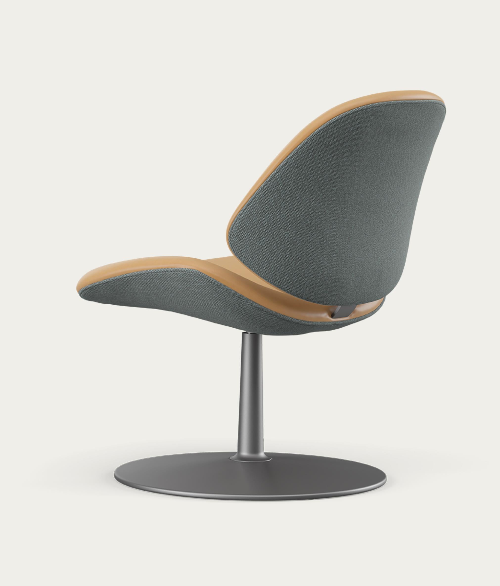 Mid-Century Modern Salto and Sigsgaard Council Family Lounge Chair, Pedestral For One Collection For Sale