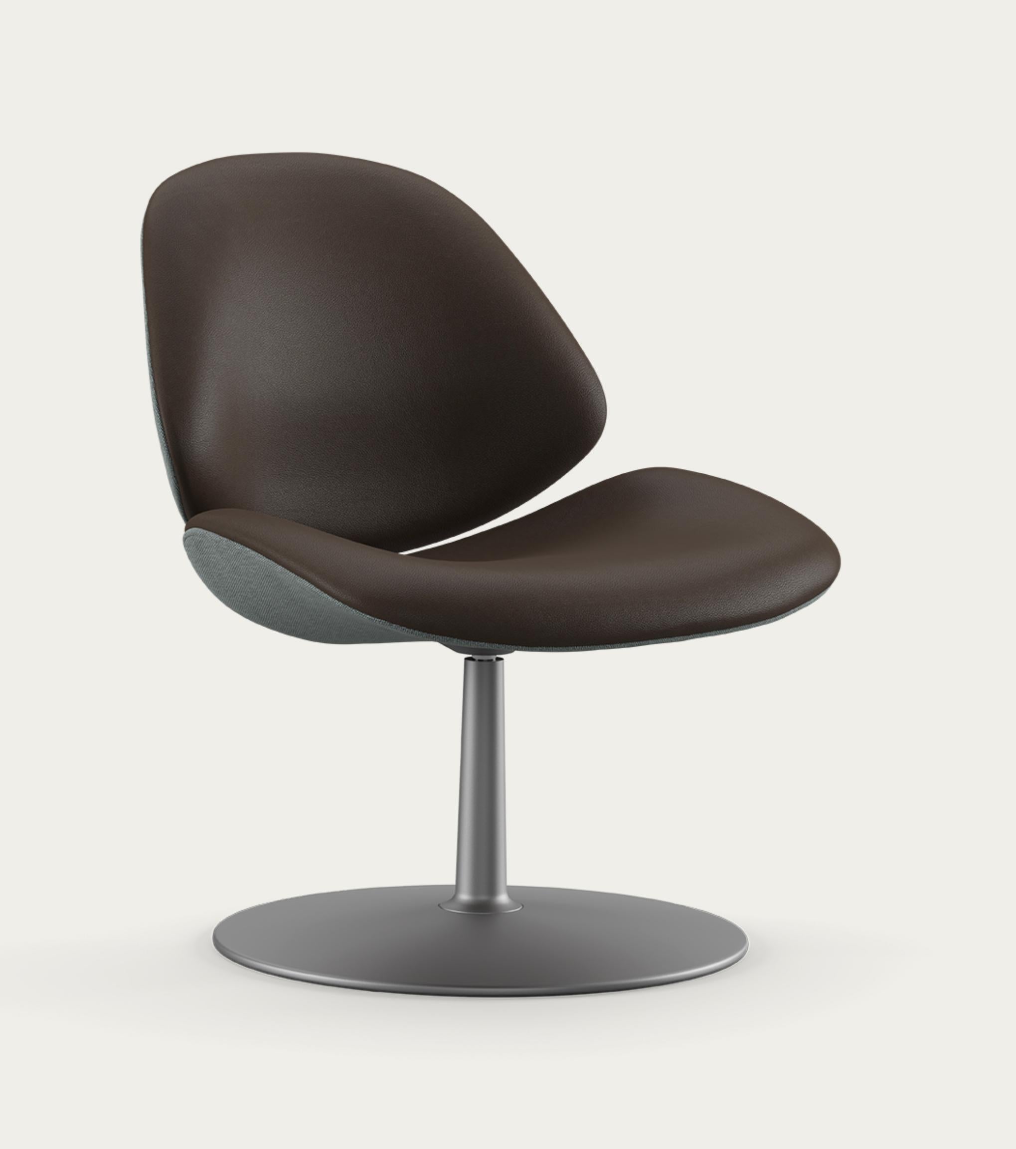 Mid-Century Modern Salto and Sigsgaard Council Family Lounge Chair, Pedestral For One Collection For Sale