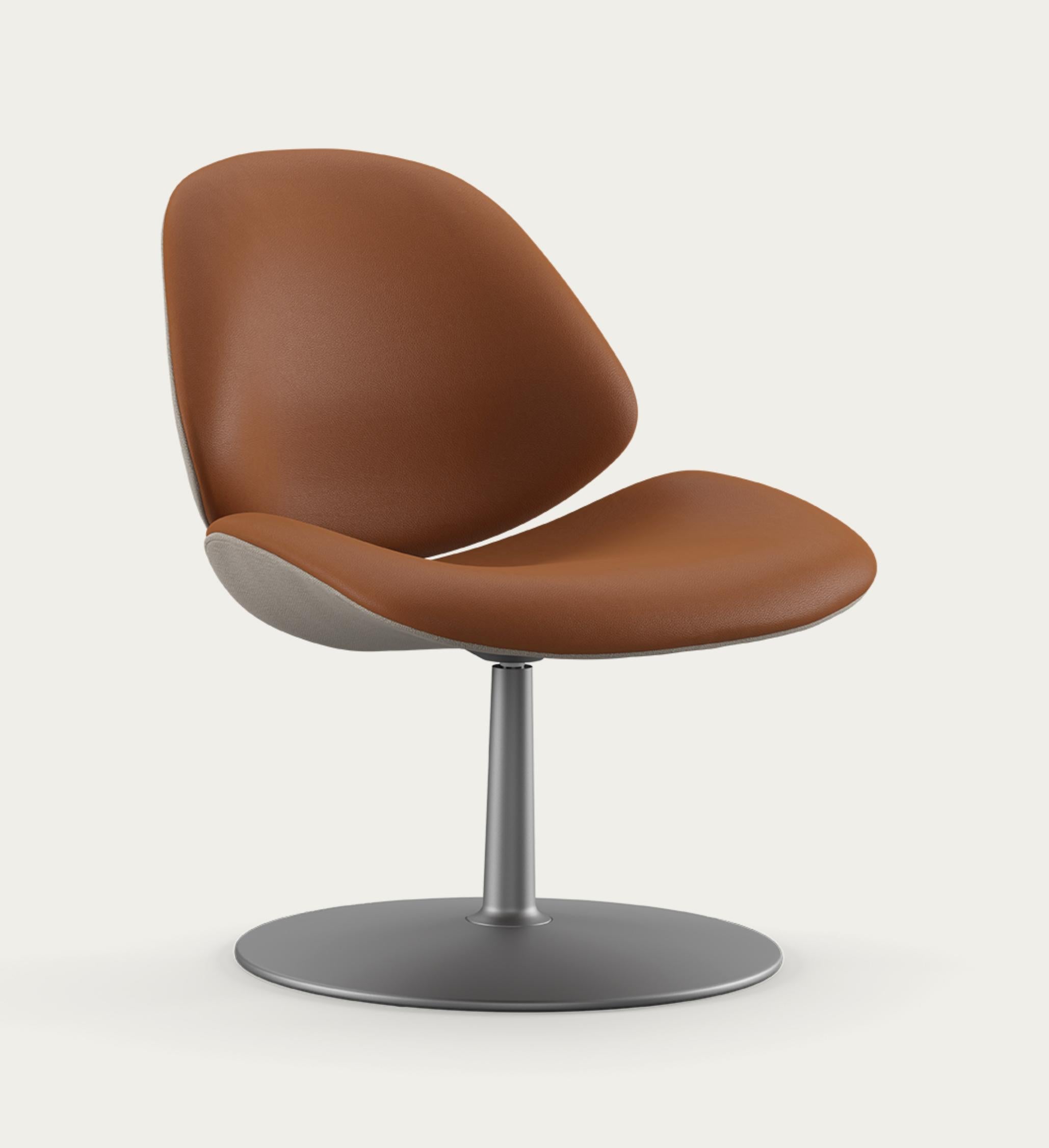 Mid-Century Modern Salto and Sigsgaard Council Family Lounge Chair, Pedestral For One Collection For Sale