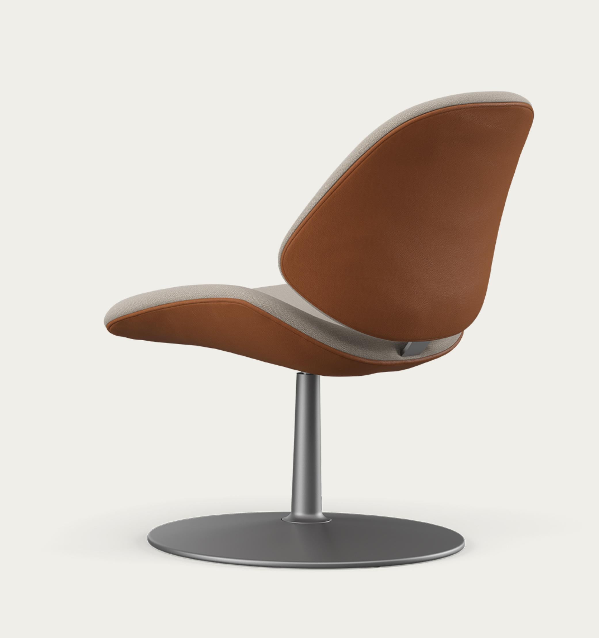 Mid-Century Modern Salto and Sigsgaard Council Family Lounge Chair, Pedestral For One Collection For Sale