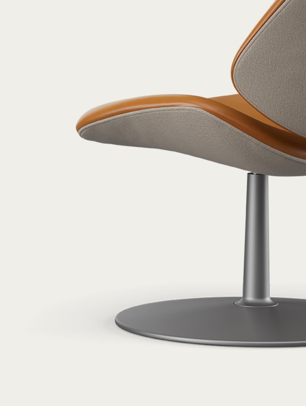Danish Salto and Sigsgaard Council Family Lounge Chair, Pedestral For One Collection For Sale