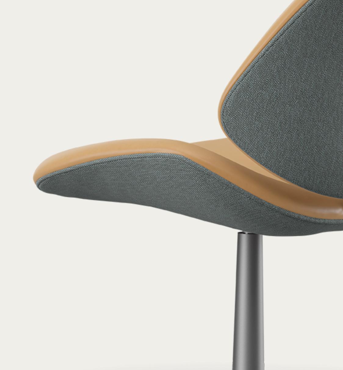 Danish Salto and Sigsgaard Council Family Lounge Chair, Pedestral For One Collection For Sale