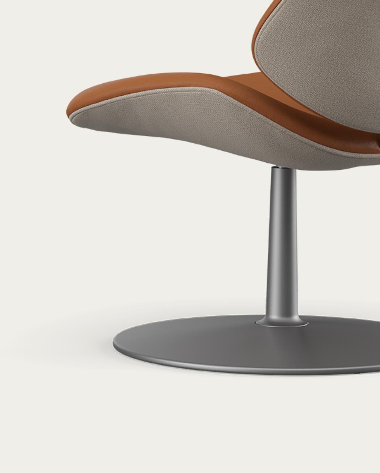 Danish Salto and Sigsgaard Council Family Lounge Chair, Pedestral For One Collection For Sale