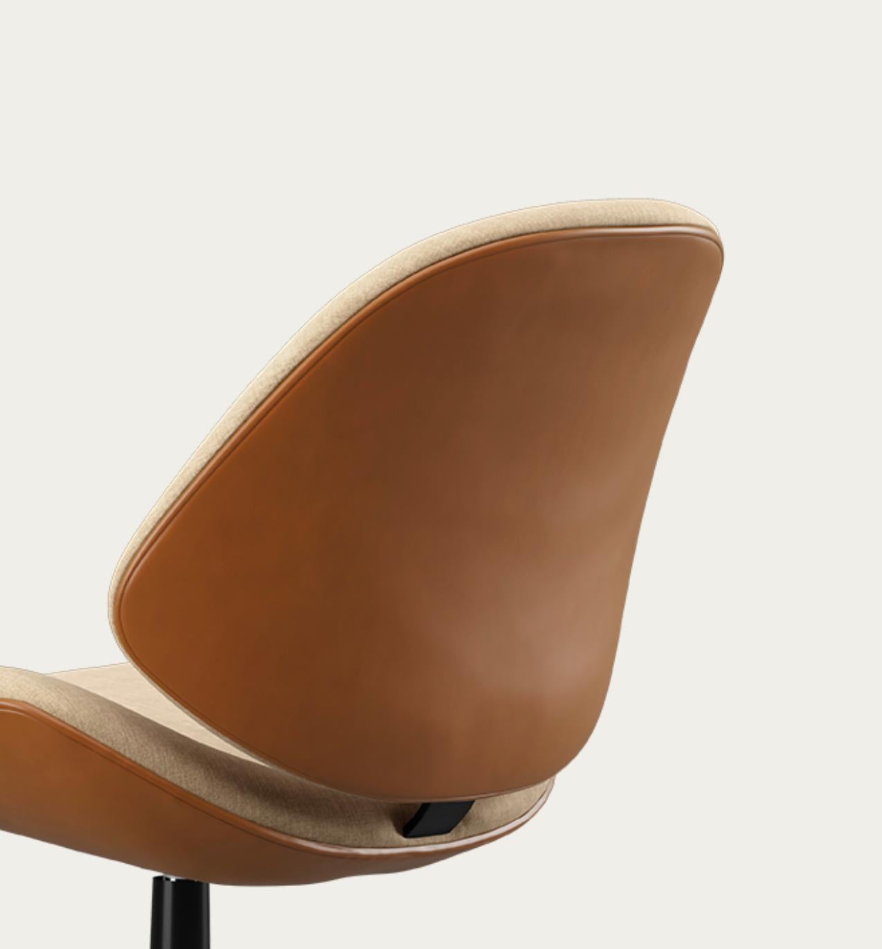 Salto and Sigsgaard Council Family Lounge Chair, Pedestral For One Collection In New Condition For Sale In Barcelona, Barcelona