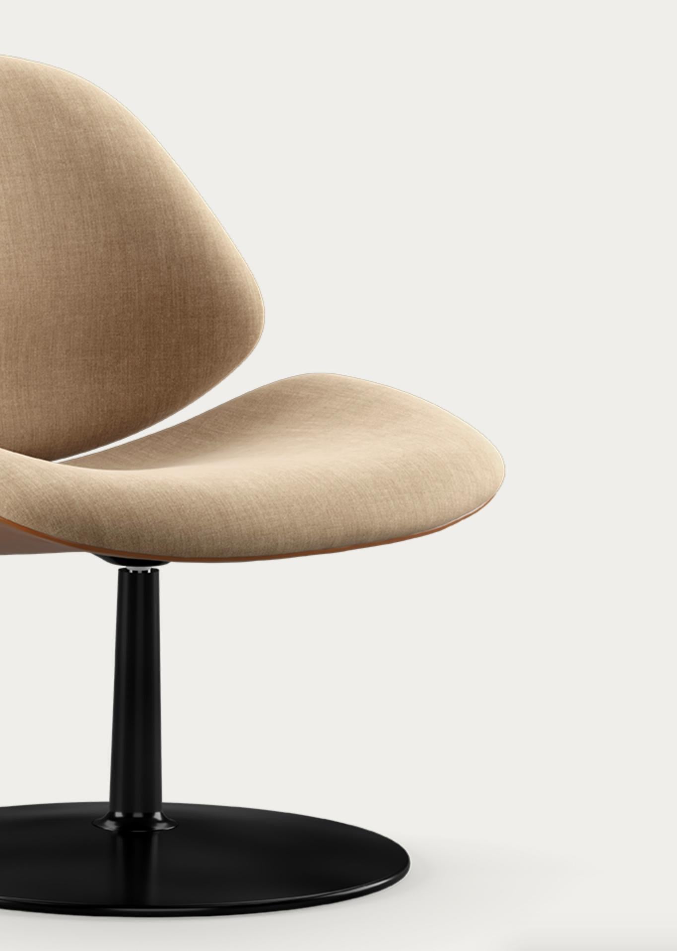 Contemporary Salto and Sigsgaard Council Family Lounge Chair, Pedestral For One Collection For Sale