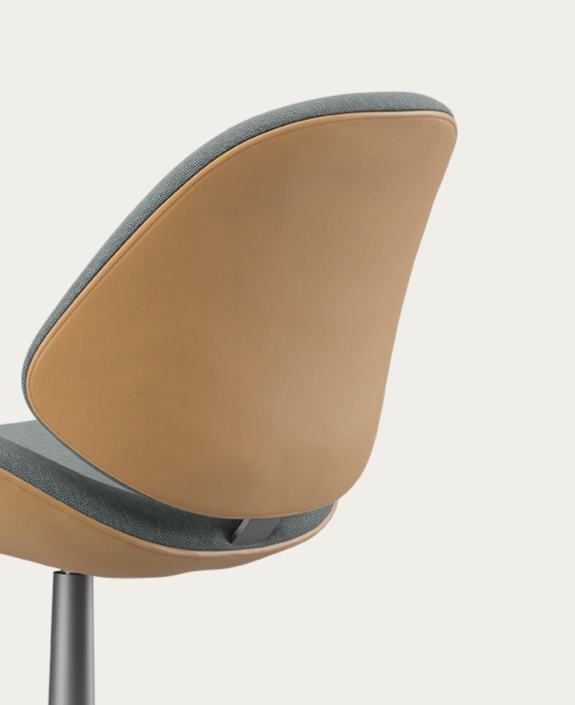 Contemporary Salto and Sigsgaard Council Family Lounge Chair, Pedestral For One Collection For Sale