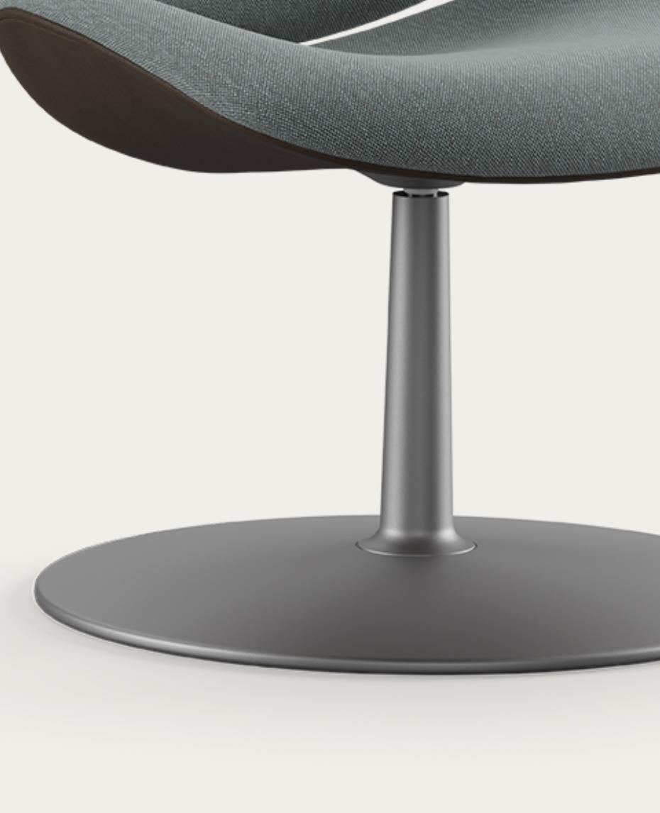 Contemporary Salto and Sigsgaard Council Family Lounge Chair, Pedestral For One Collection For Sale