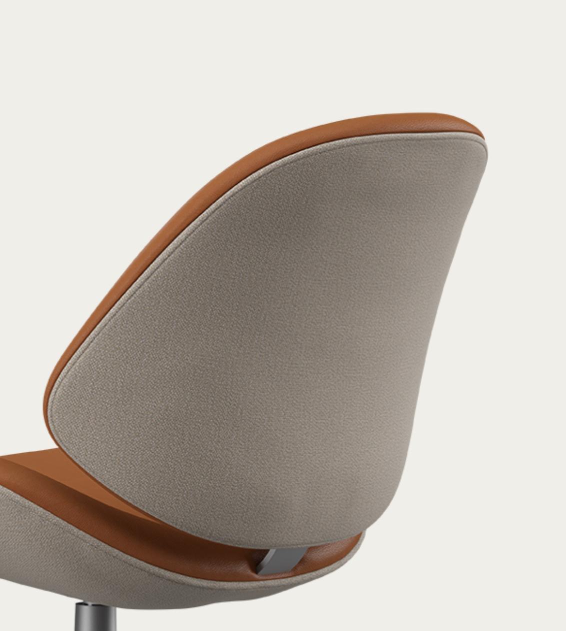 Contemporary Salto and Sigsgaard Council Family Lounge Chair, Pedestral For One Collection For Sale