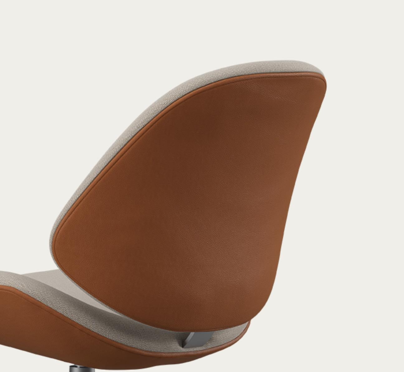 Contemporary Salto and Sigsgaard Council Family Lounge Chair, Pedestral For One Collection For Sale