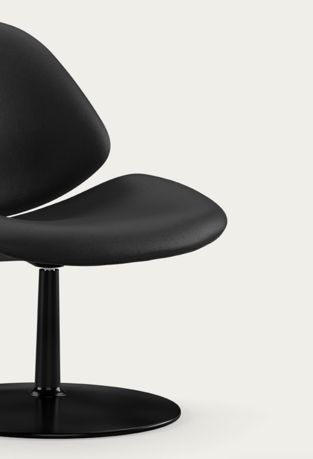 Aluminum Salto and Sigsgaard Council Family Lounge Chair, Pedestral For One Collection For Sale
