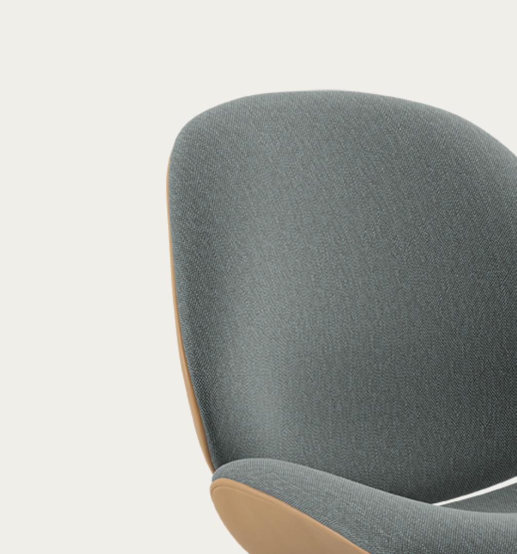 Salto and Sigsgaard Council Family Lounge Chair, Pedestral For One Collection For Sale 2