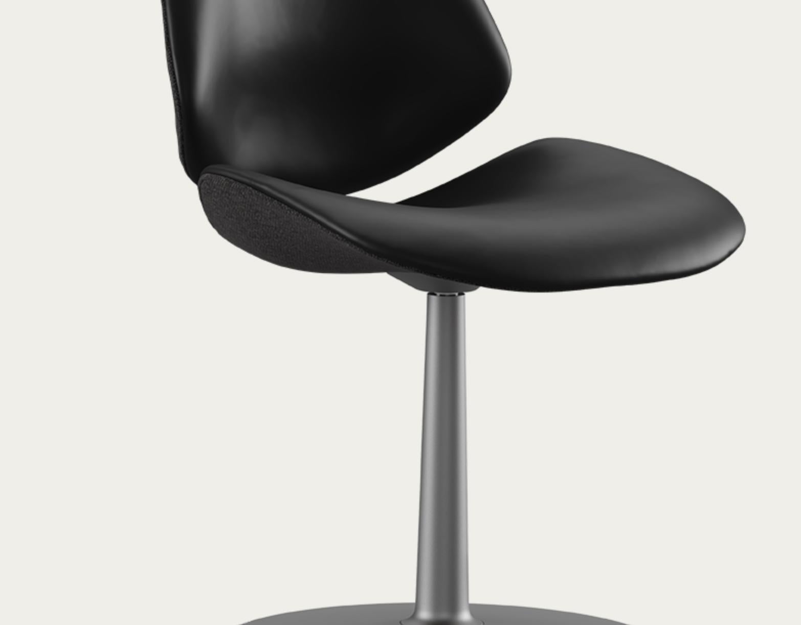 Salto and Sigsgaard Council Family Salon Chair Nevada Black For One Collection For Sale 4
