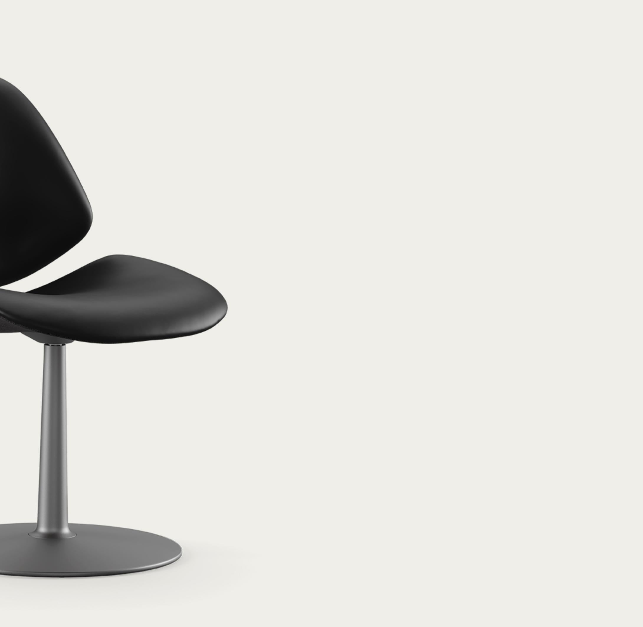Salto and Sigsgaard Council Family Salon Chair Nevada Black For One Collection For Sale 1