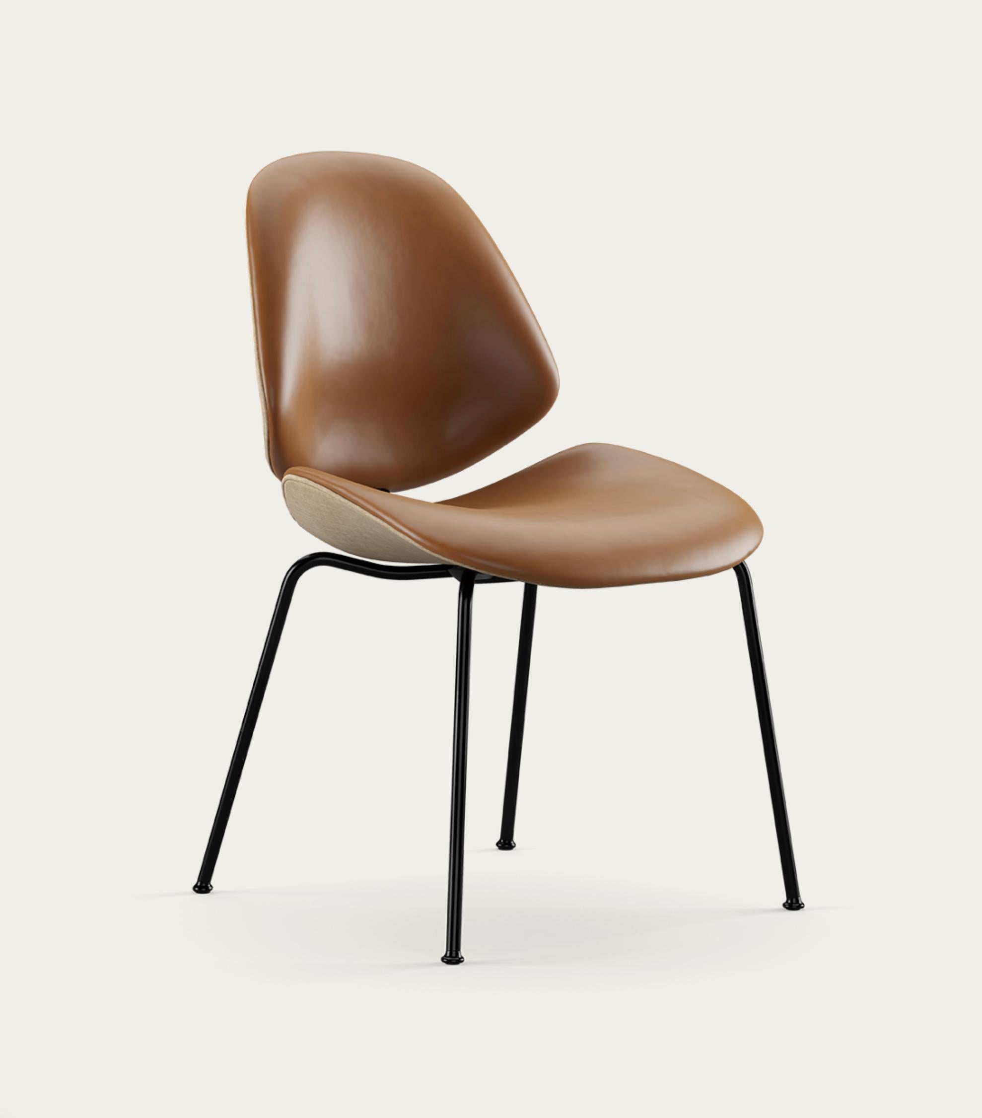 Salto and Sigsgaard Council Family Salon Chair Nevada Cognac + Back: Remix 242 For One Collection

The Council Family Salon Chair is a chair for every moment, and almost every setting one can think of. Its impeccable sitting experience is a result