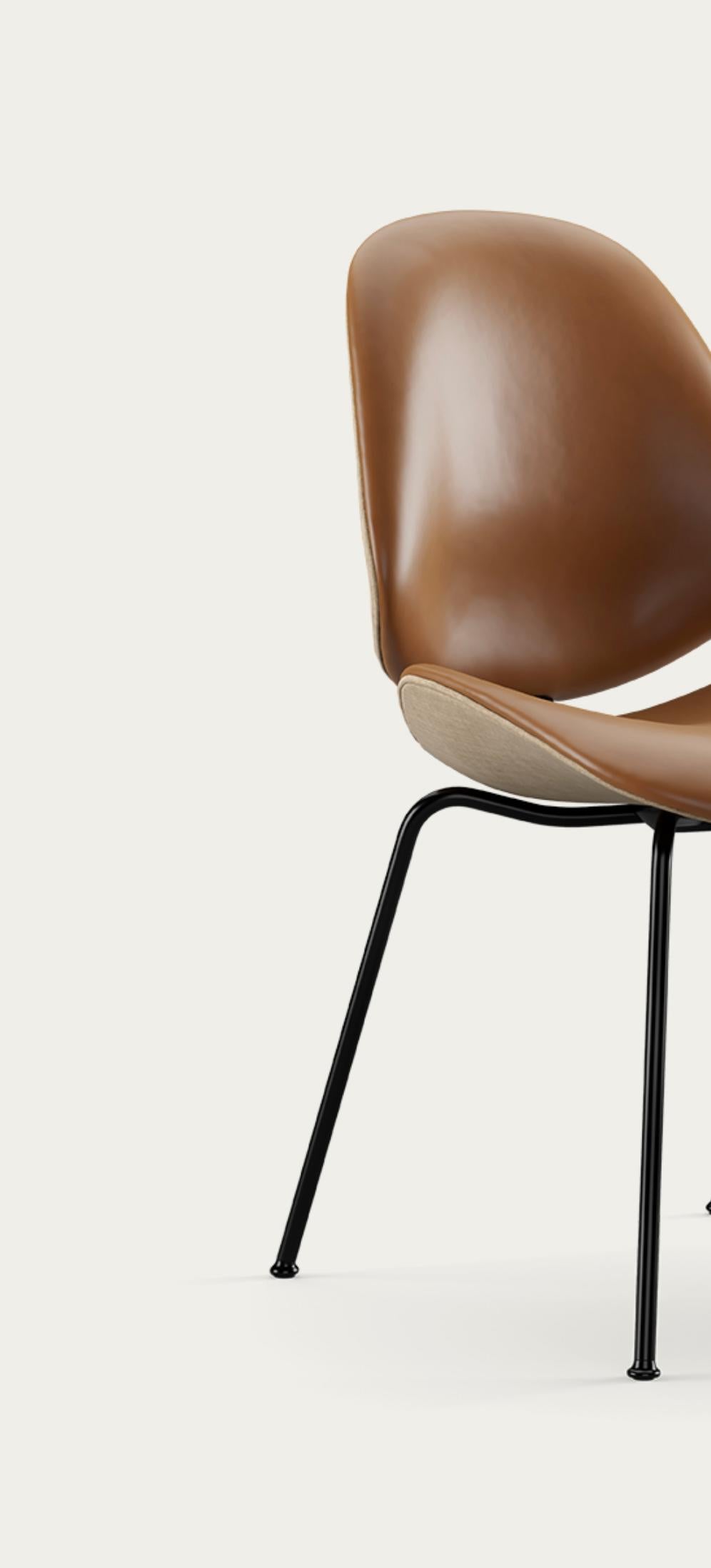 Fabric Salto and Sigsgaard Council Family Salon Chair Nevada Cognac For One Collection For Sale
