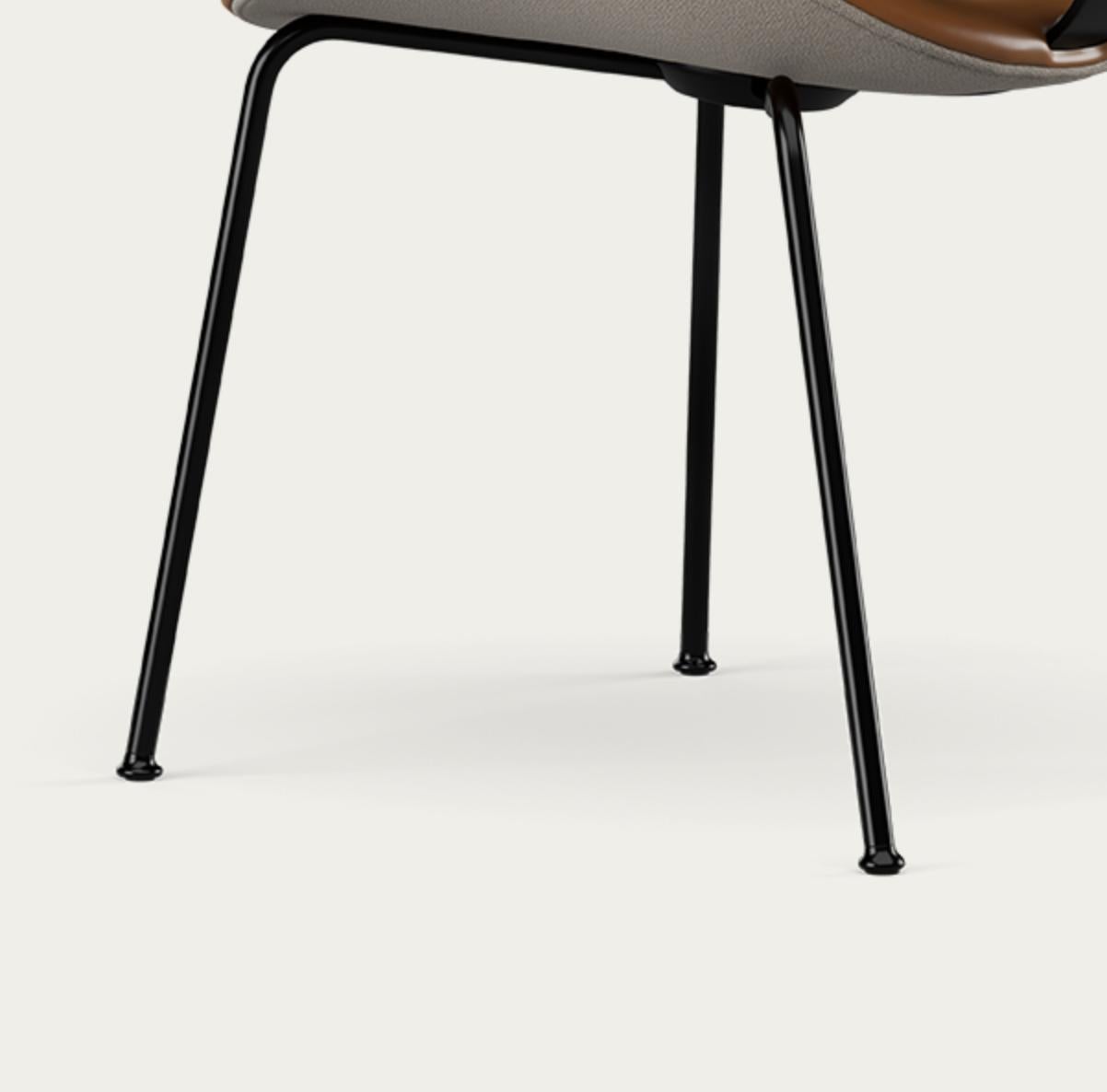 Fabric Salto and Sigsgaard Council Family Salon Chair Nevada Cognac For One Collection For Sale