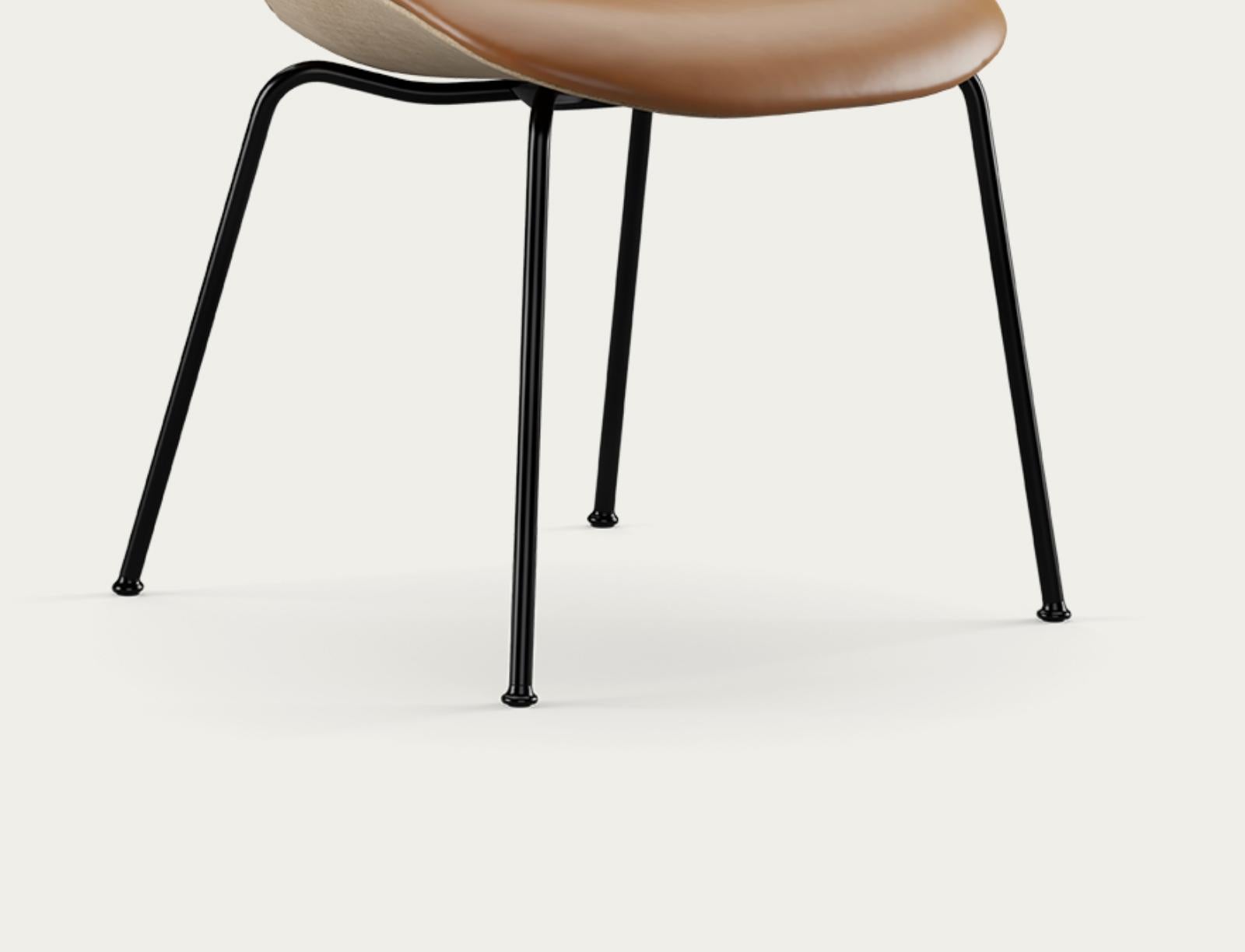 Salto and Sigsgaard Council Family Salon Chair Nevada Cognac For One Collection For Sale 1