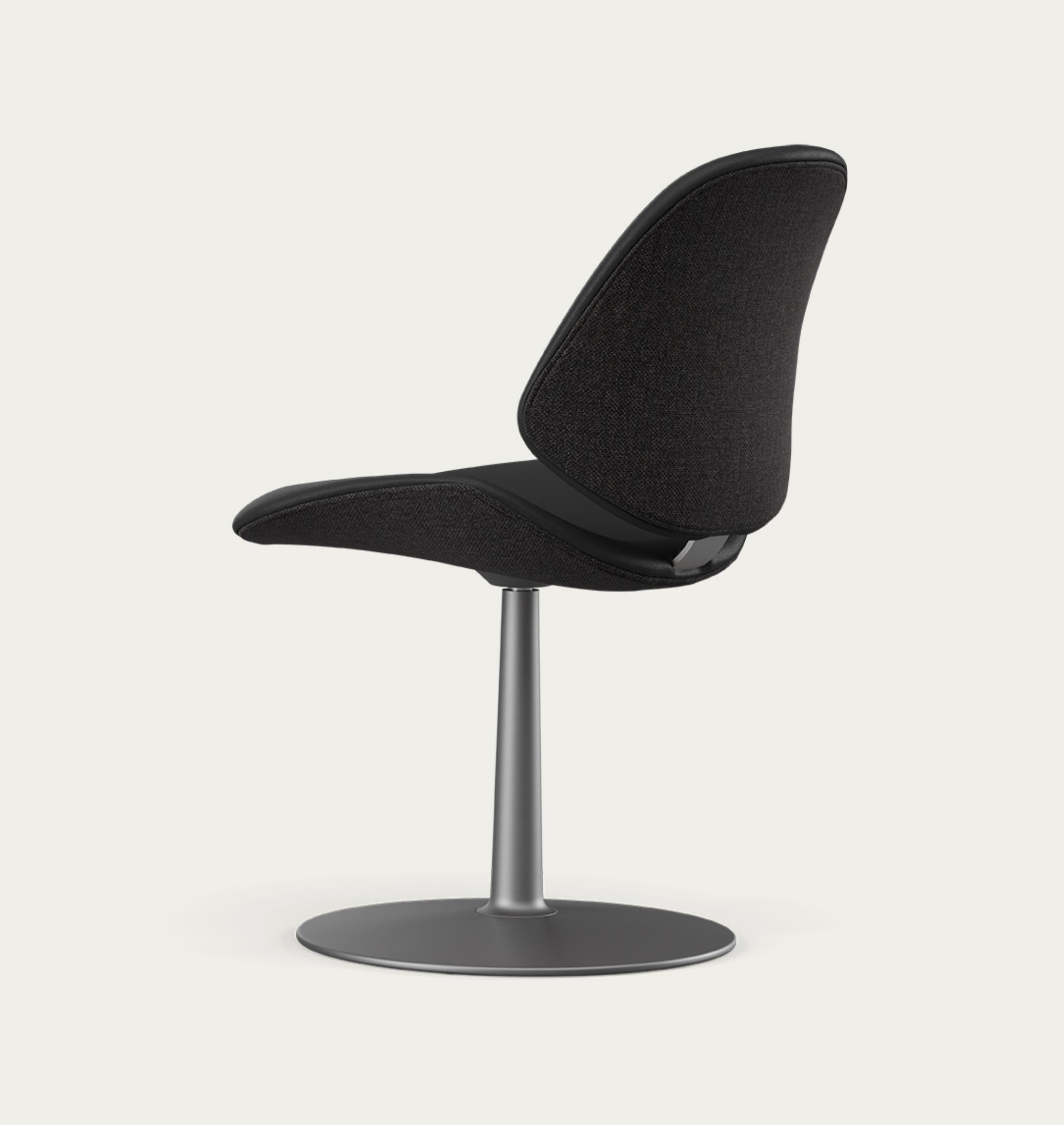 Mid-Century Modern Salto and Sigsgaard Council Family Salon Chair Prestige Black For One Collection For Sale