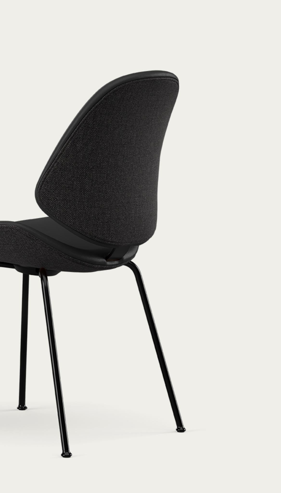 Salto and Sigsgaard Council Family Salon Chair Prestige Black For One Collection In New Condition For Sale In Barcelona, Barcelona