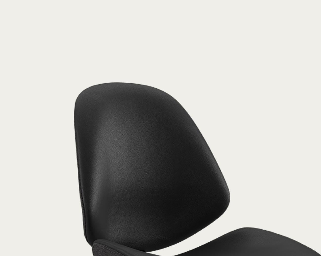 Salto and Sigsgaard Council Family Salon Chair Prestige Black For One Collection For Sale 1