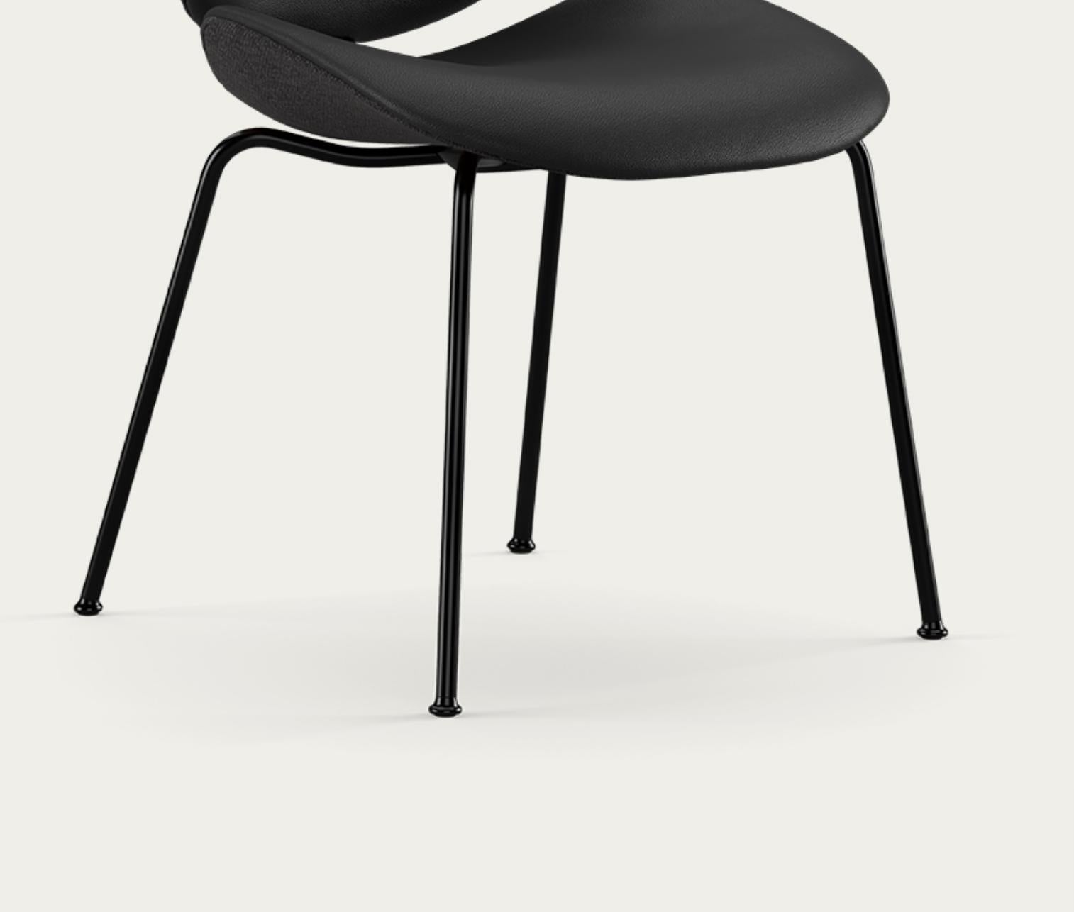 Salto and Sigsgaard Council Family Salon Chair Prestige Black For One Collection For Sale 2
