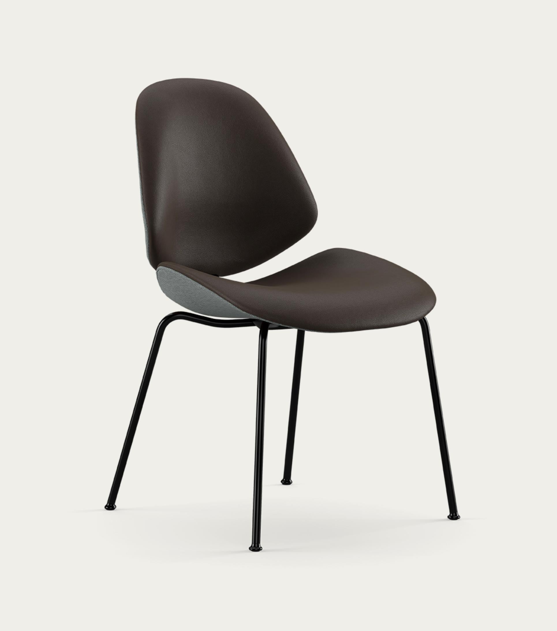 Salto and Sigsgaard Council Family Salon Chair Prestige Coffee + Back: Steelcut Quartet 144  For One Collection

The Council Family Salon Chair is a chair for every moment, and almost every setting one can think of. Its impeccable sitting experience