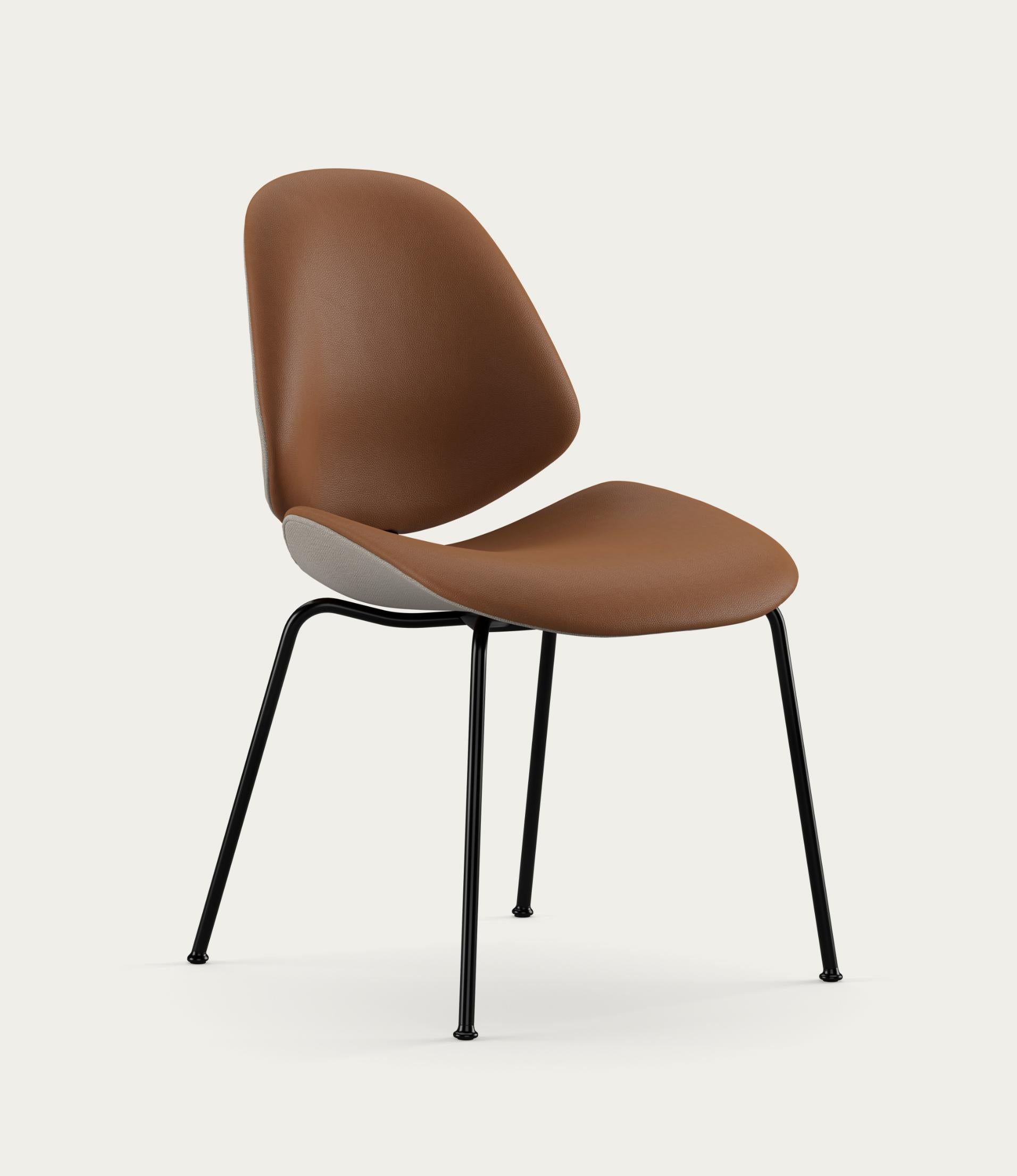 Salto and Sigsgaard Council Family Salon Chair Prestige Cognac + Back: Steelcut Quartet 224 For One Collection

The Council Family Salon Chair is a chair for every moment, and almost every setting one can think of. Its impeccable sitting experience