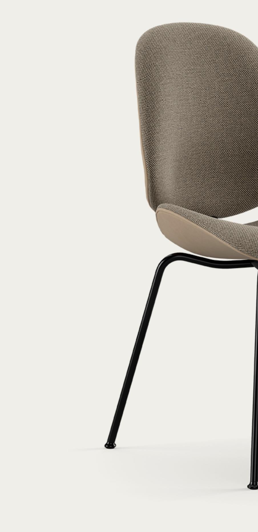 Fabric Salto and Sigsgaard Council Family Salon Chair Re-Wool 218  For One Collection For Sale