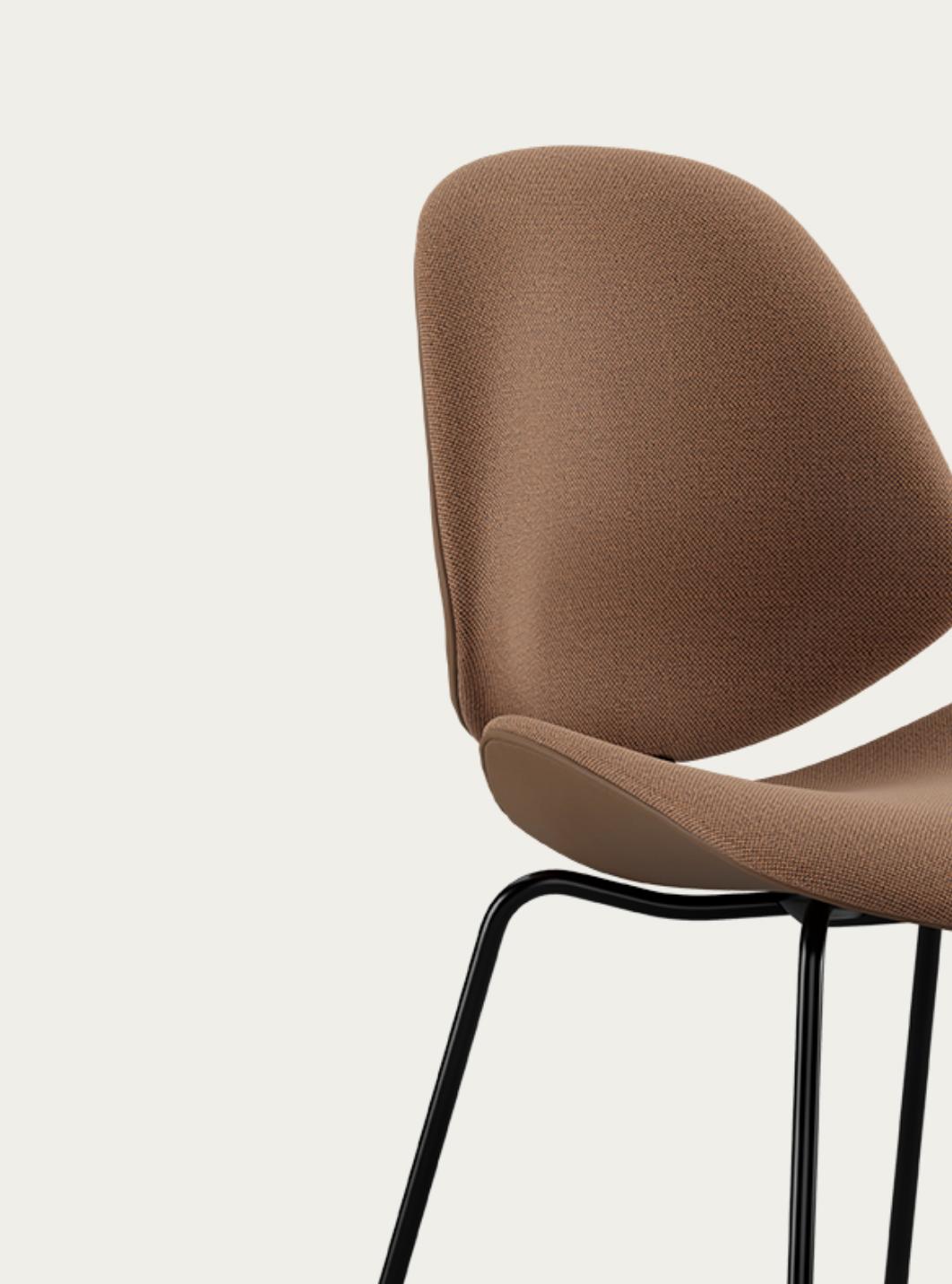 Fabric Salto and Sigsgaard Council Family Salon Chair Re-Wool 358 For One Collection For Sale