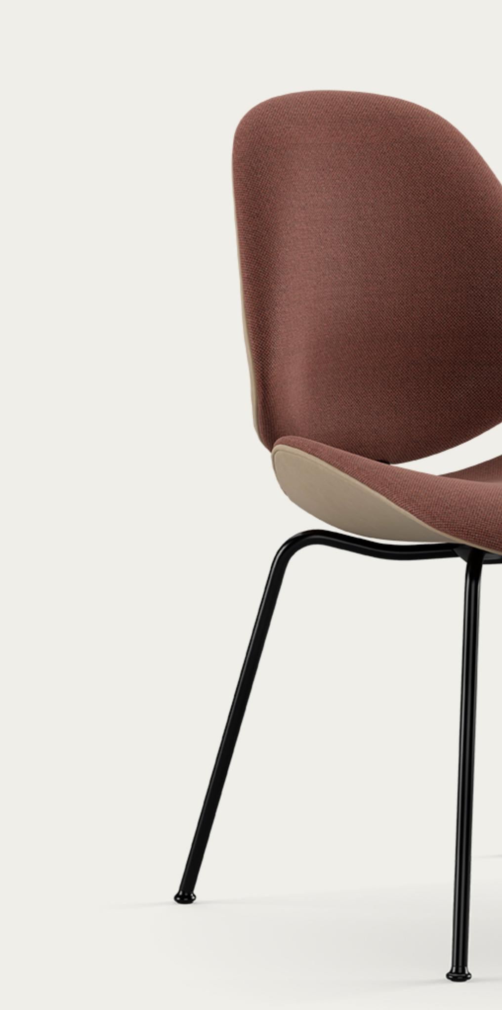 Fabric Salto and Sigsgaard Council Family Salon Chair Re-wool 558 For One Collection For Sale
