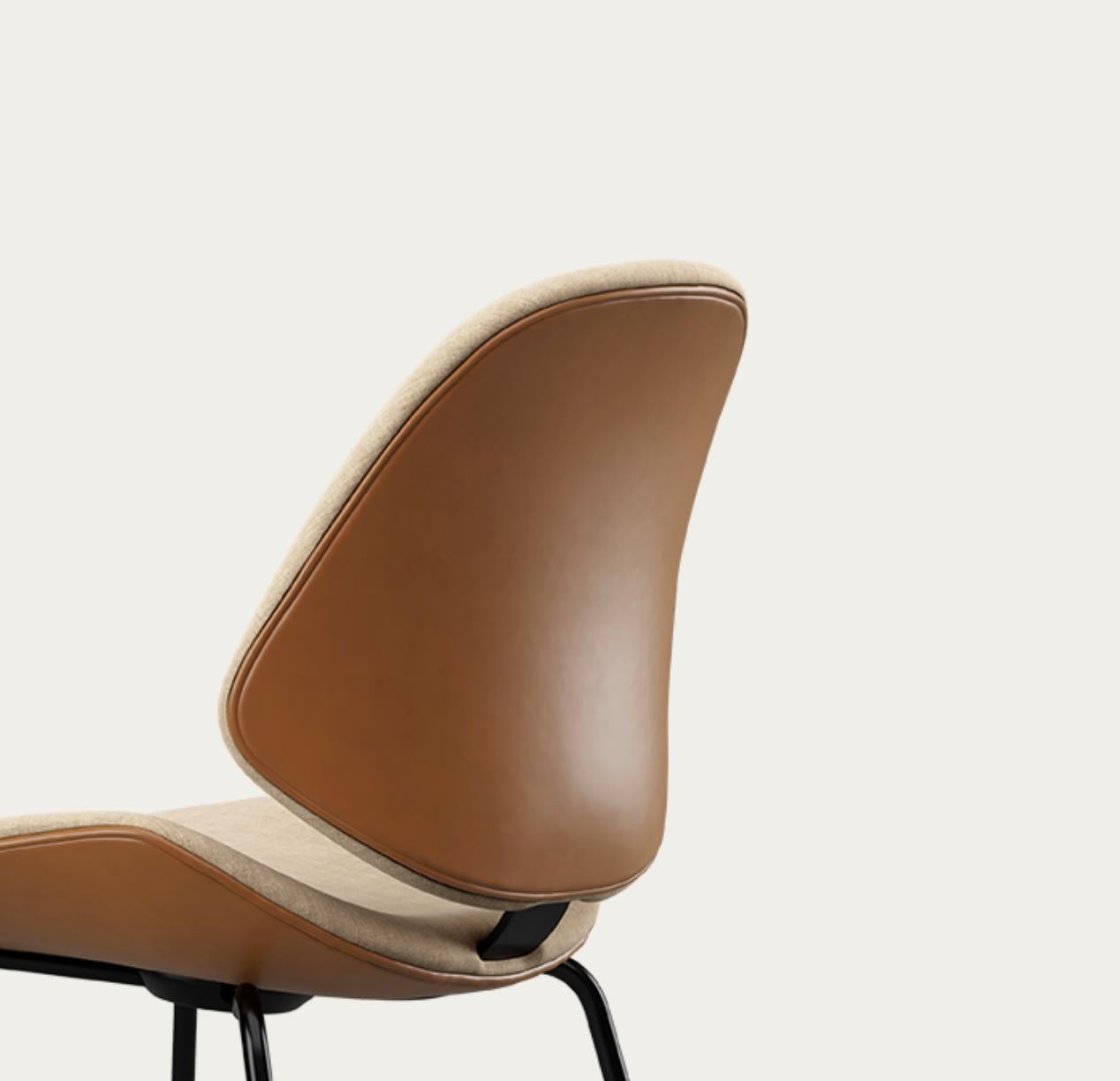 Fabric Salto and Sigsgaard Council Family Salon Chair Remix 242 CFor One Collection For Sale