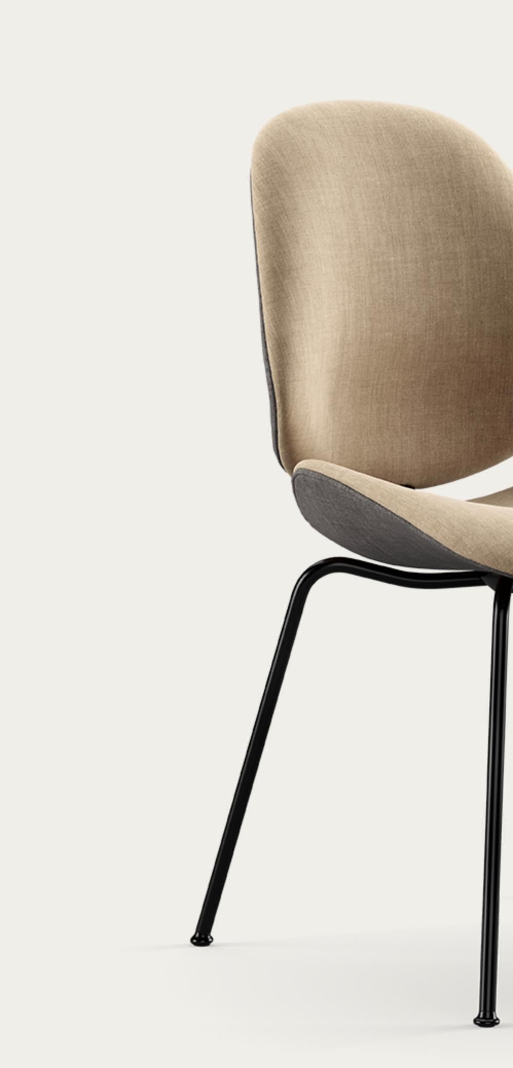Fabric Salto and Sigsgaard Council Family Salon Chair Remix 242 For One Collection For Sale