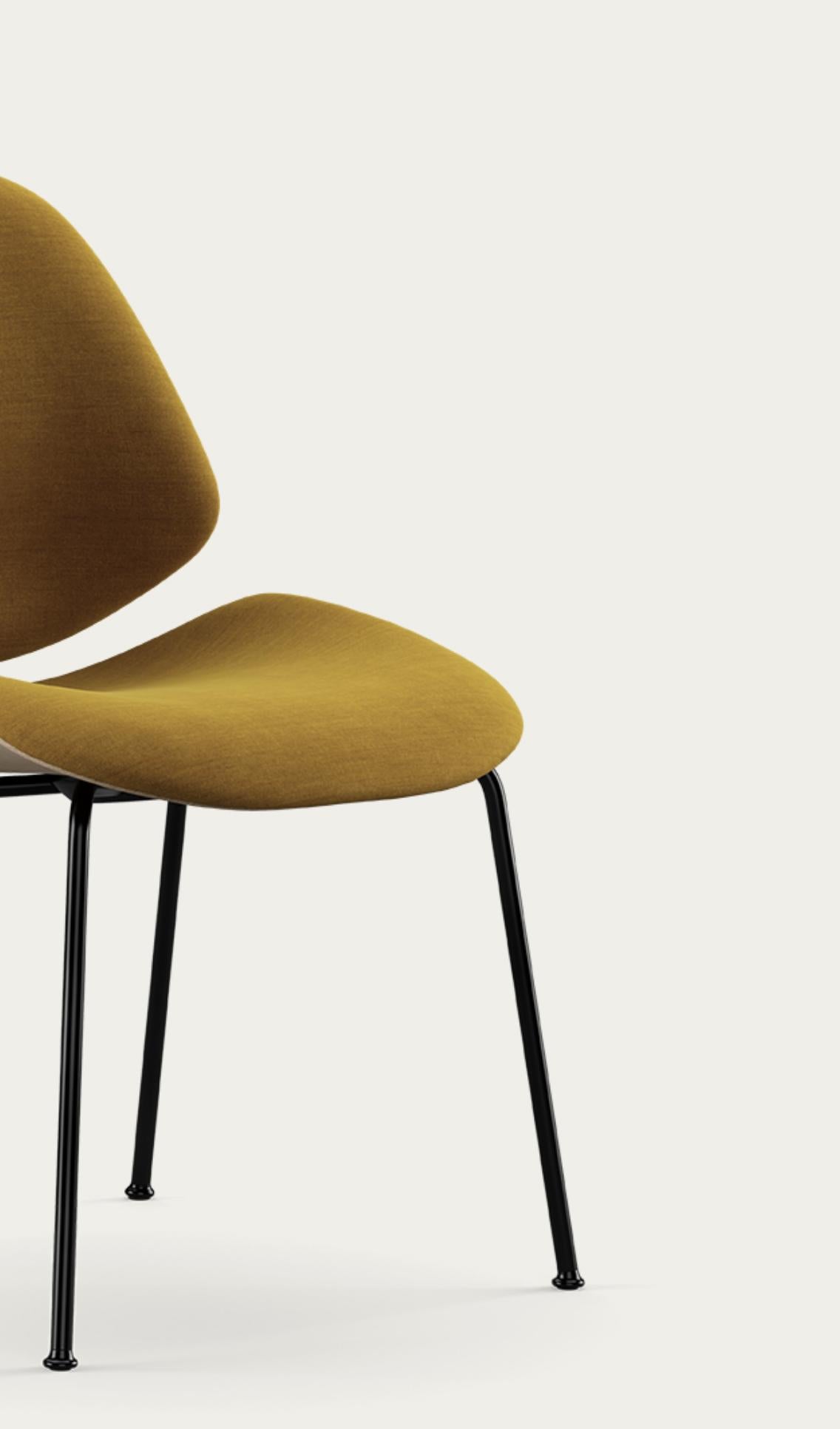 Fabric Salto and Sigsgaard Council Family Salon Chair Remix 412 For One Collection For Sale
