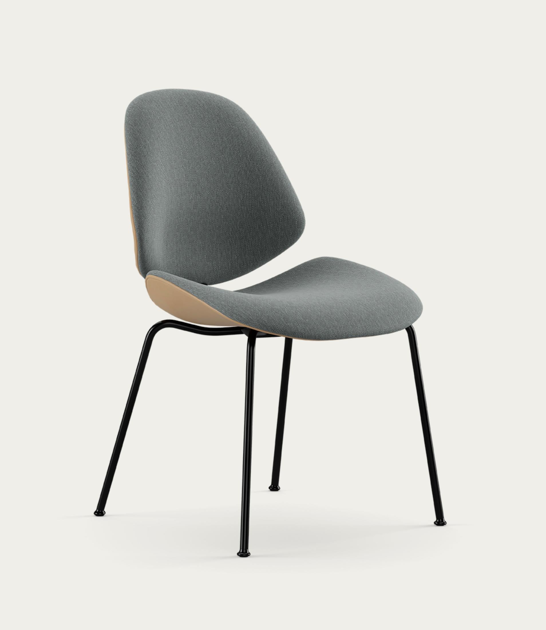 Mid-Century moderno Sedia da salone della famiglia Salto e Sigsgaard Steelcut 144 For One Collectional in vendita