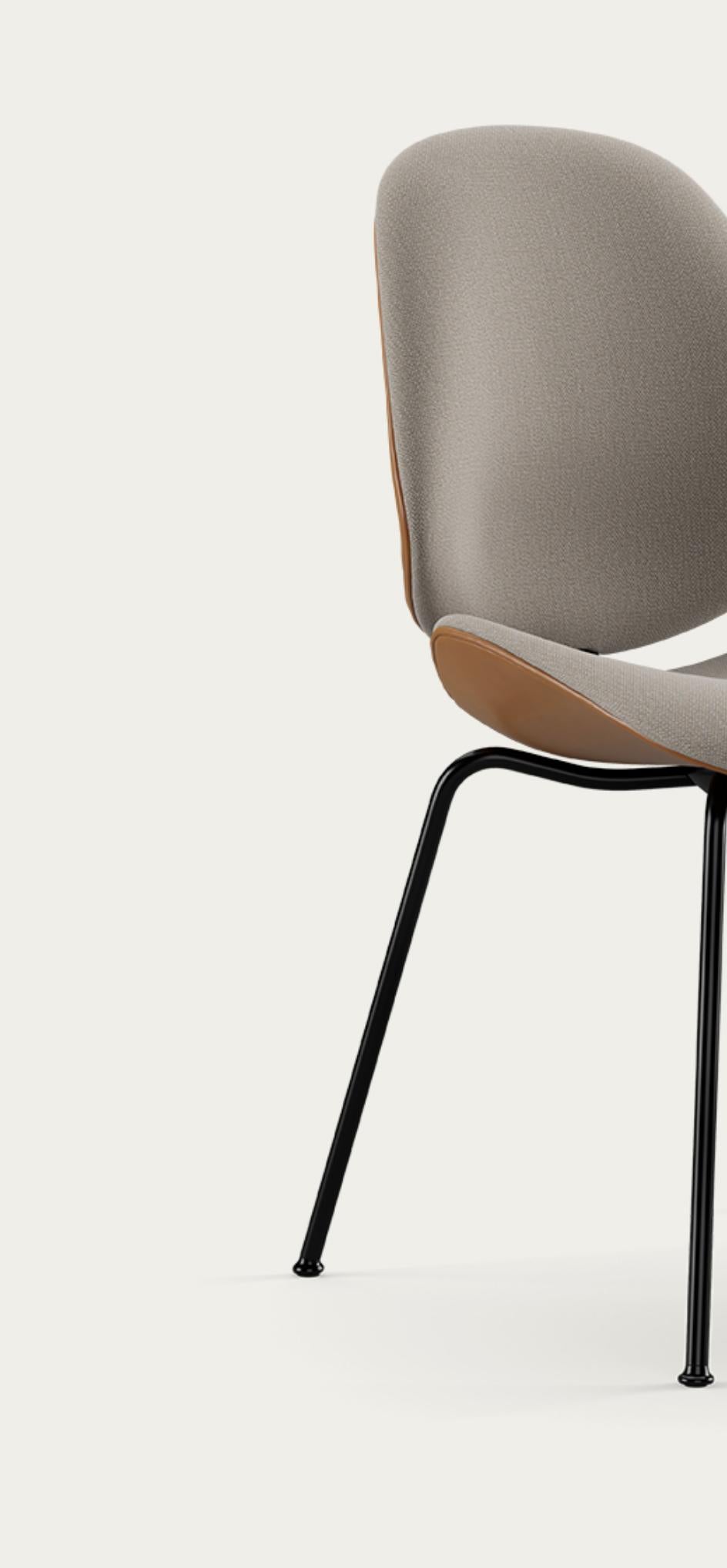 Contemporary Salto and Sigsgaard Council Family Salon Chair Steelcut 224 For One Collection For Sale