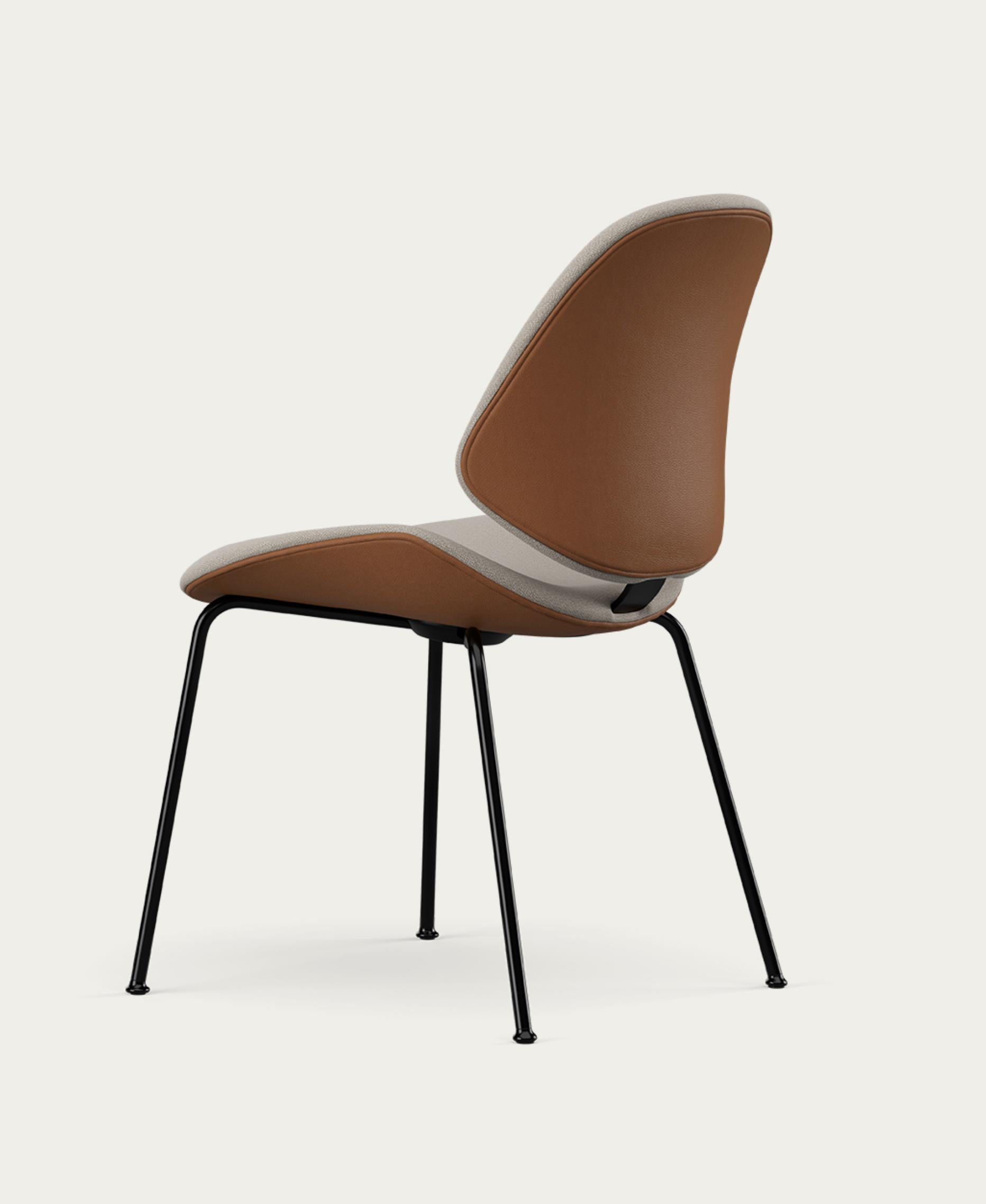 Mid-Century Modern Salto and Sigsgaard Council Family Salon Chair Steelcut  For One Collection For Sale